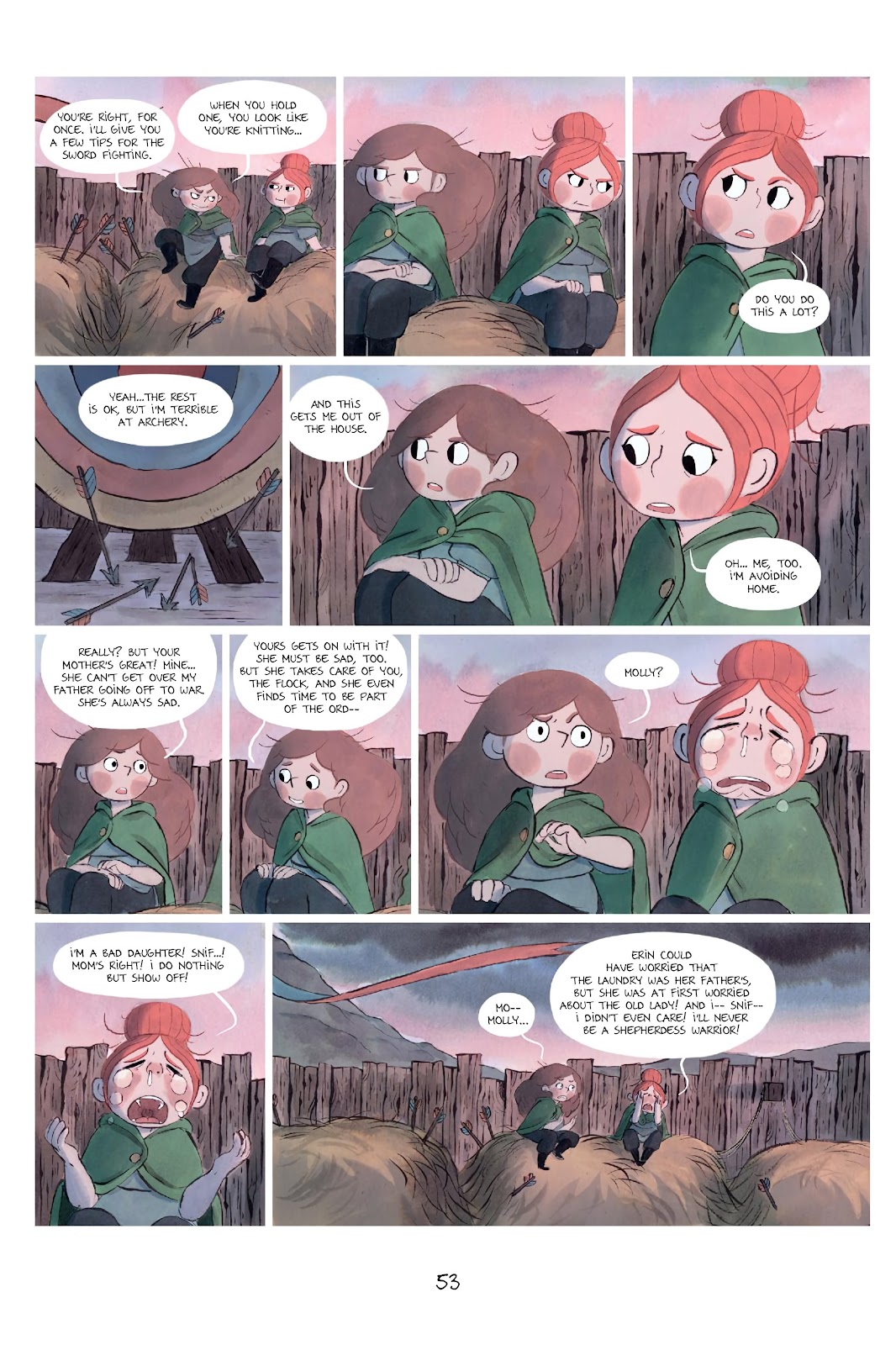 Shepherdess Warriors issue TPB - Page 54