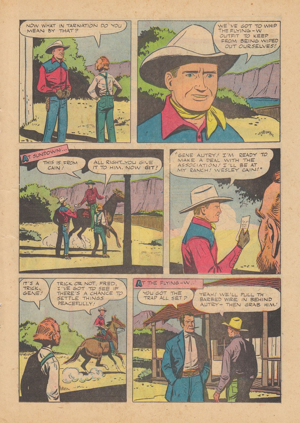 Gene Autry Comics (1946) issue 50 - Page 19