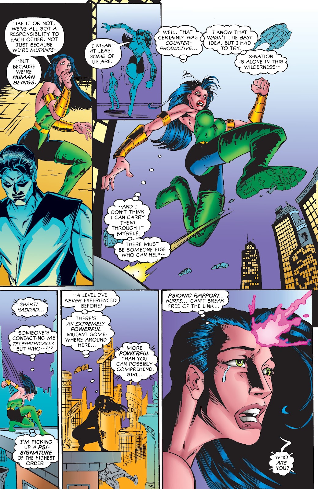 X-Men 2099 Omnibus issue TPB (Part 4) - Page 202