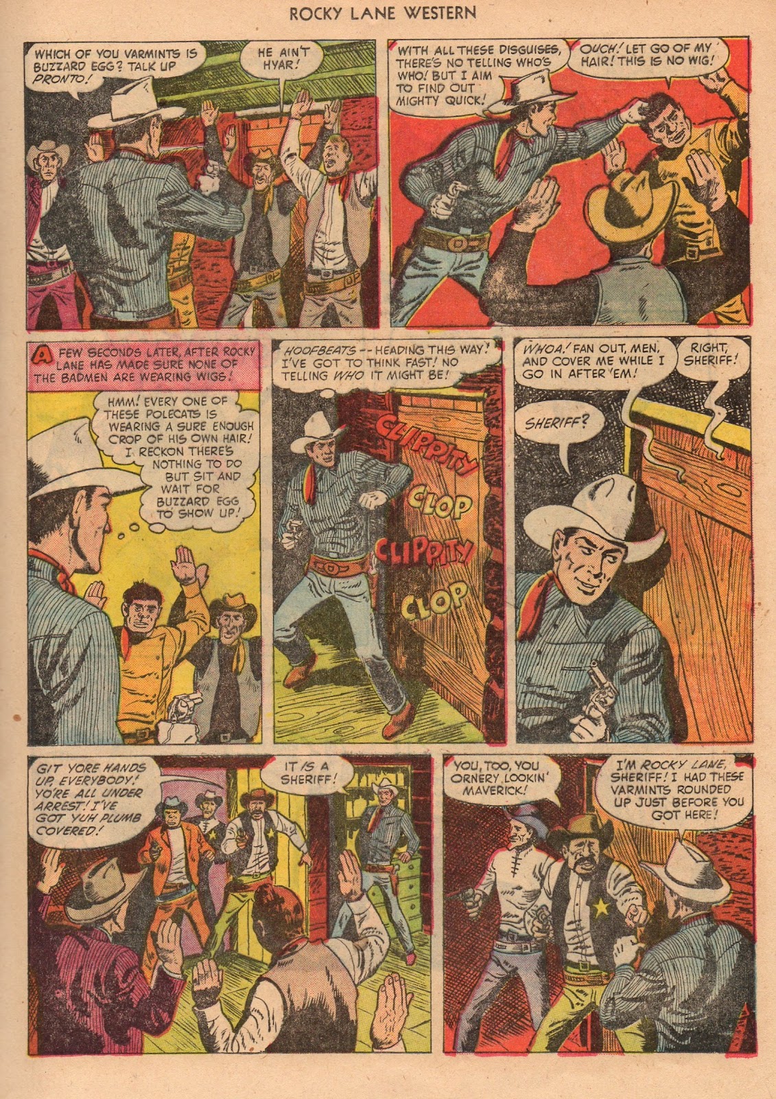 Rocky Lane Western (1954) issue 68 - Page 17