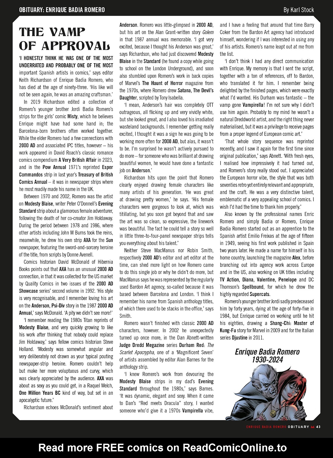 Judge Dredd Megazine (Vol. 5) issue 466 - Page 45