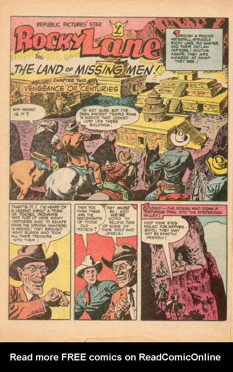 Rocky Lane Western (1954) issue 65 - Page 16
