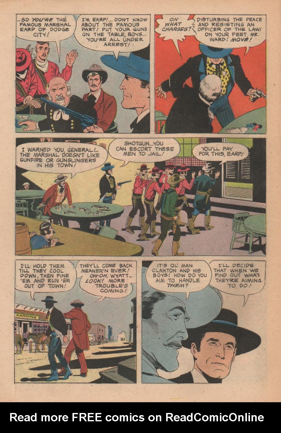 Hugh O'Brian, Famous Marshal Wyatt Earp issue 11 - Page 6