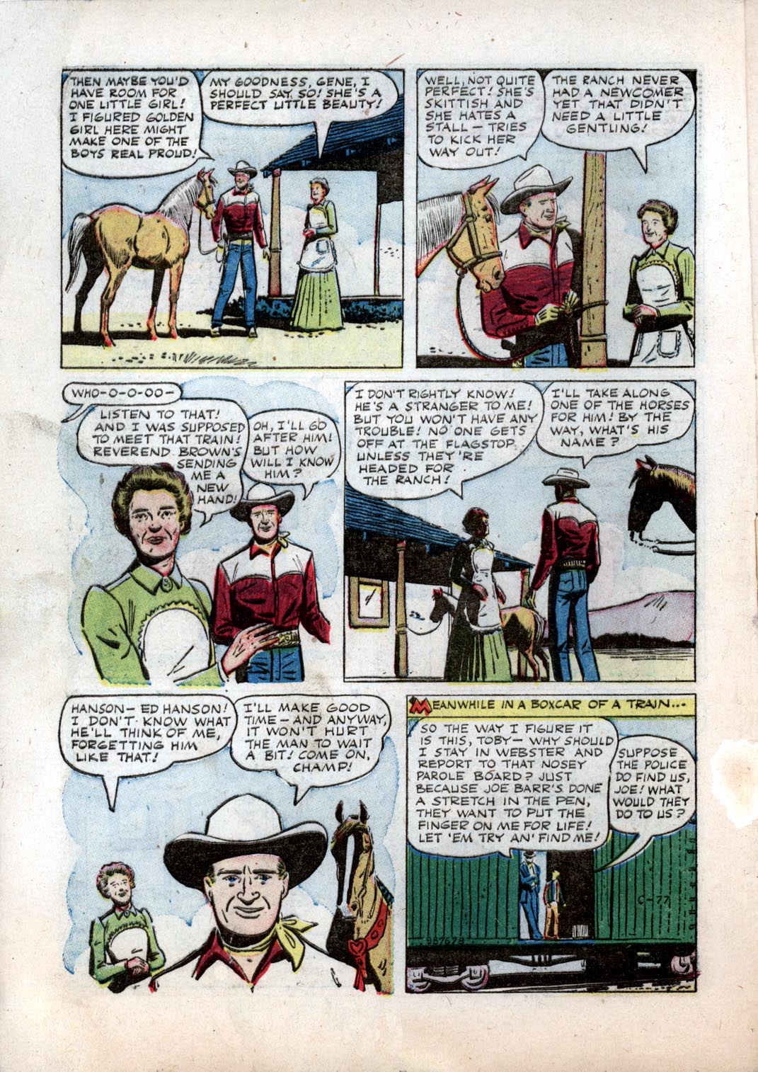 Gene Autry Comics (1946) issue 57 - Page 4