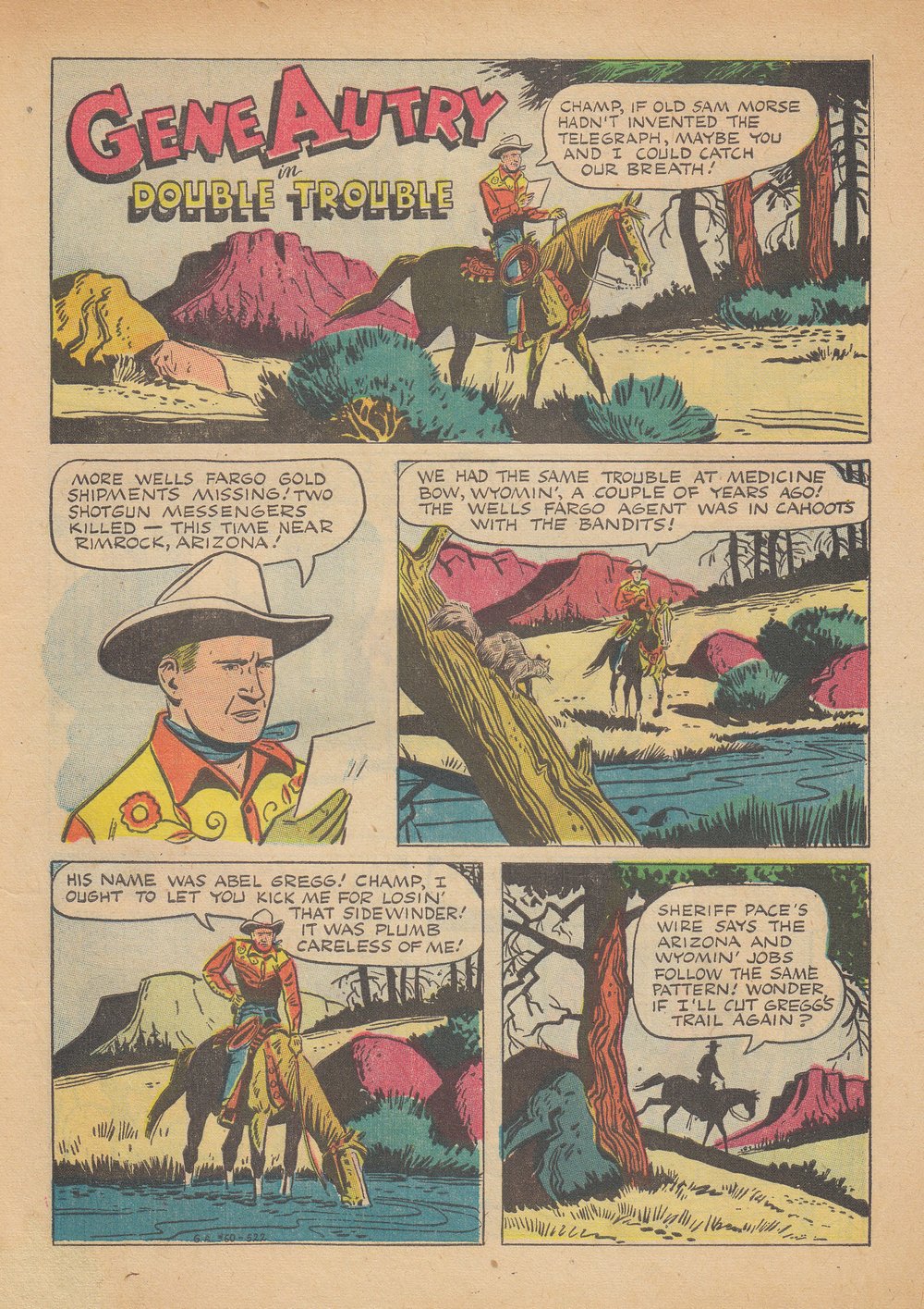 Gene Autry Comics (1946) issue 60 - Page 3