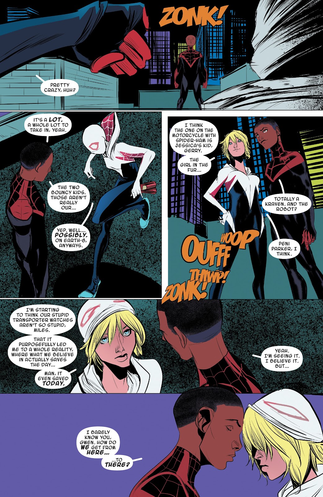 Spider-Gwen: Ghost-Spider Modern Era Epic Collection: Edge of Spider-Verse issue Weapon of Choice (Part 2) - Page 57