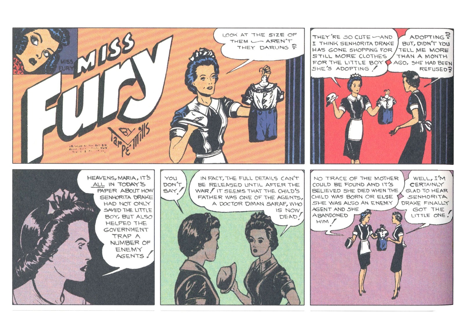 Miss Fury Sensational Sundays 1944-1949 issue TPB (Part 1) - Page 135