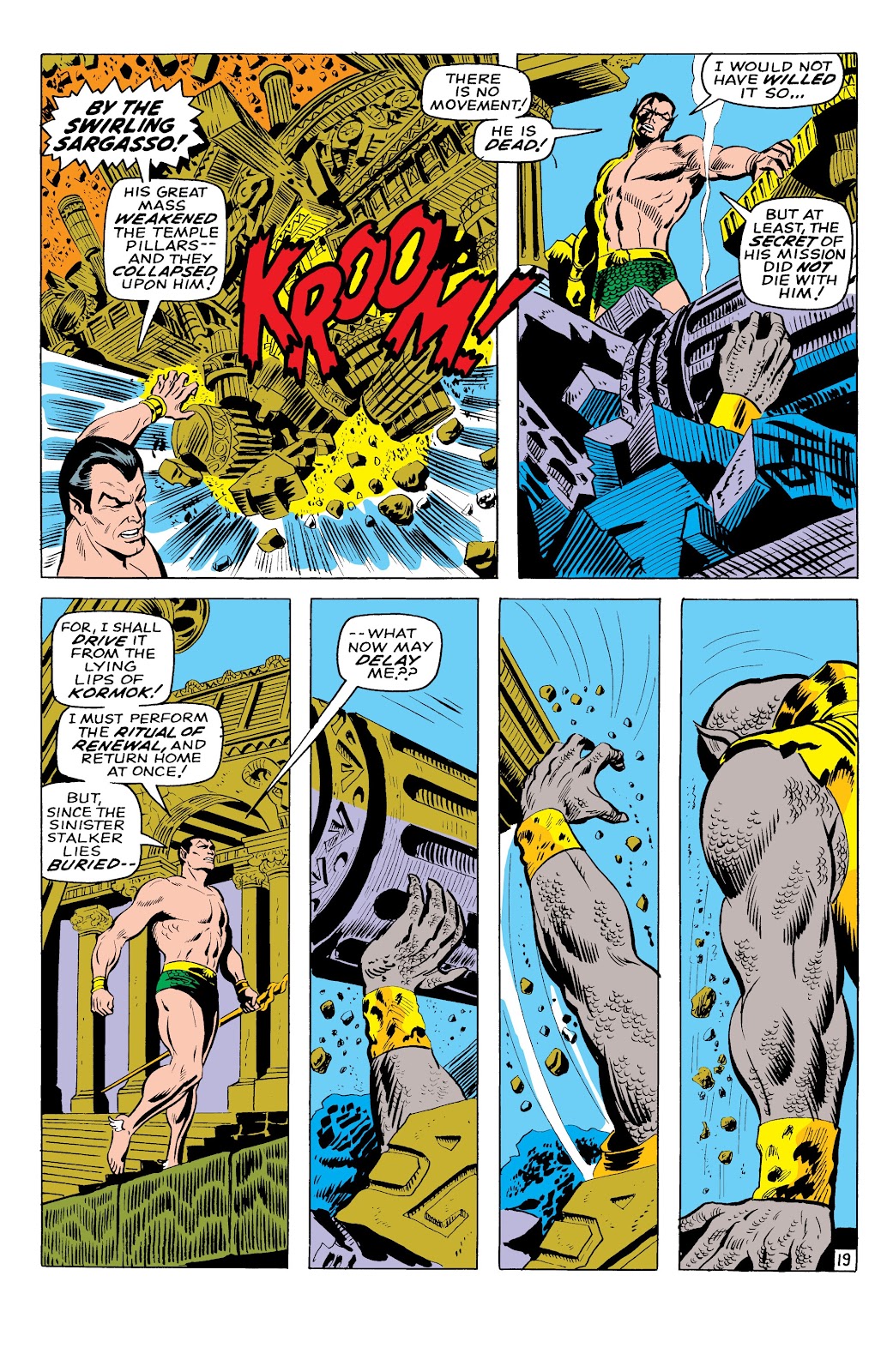 Namor, The Sub-Mariner Epic Collection: Enter The Sub-Mariner issue Who Strikes For Atlantis (Part 2) - Page 62