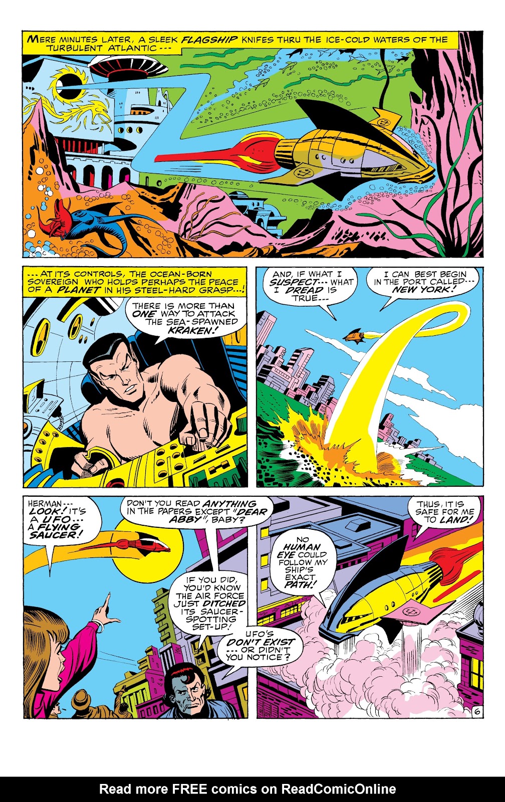Namor, The Sub-Mariner Epic Collection: Enter The Sub-Mariner issue Who Strikes For Atlantis (Part 2) - Page 257