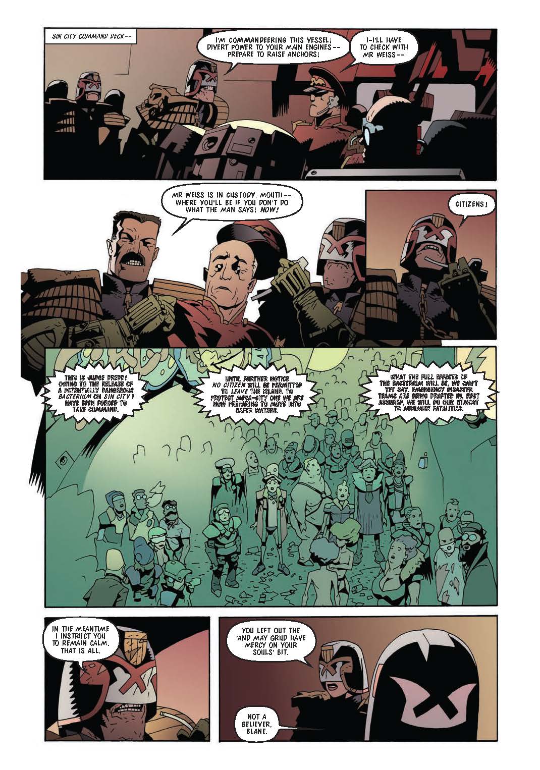 Judge Dredd: Satan's Island issue TPB - Page 72