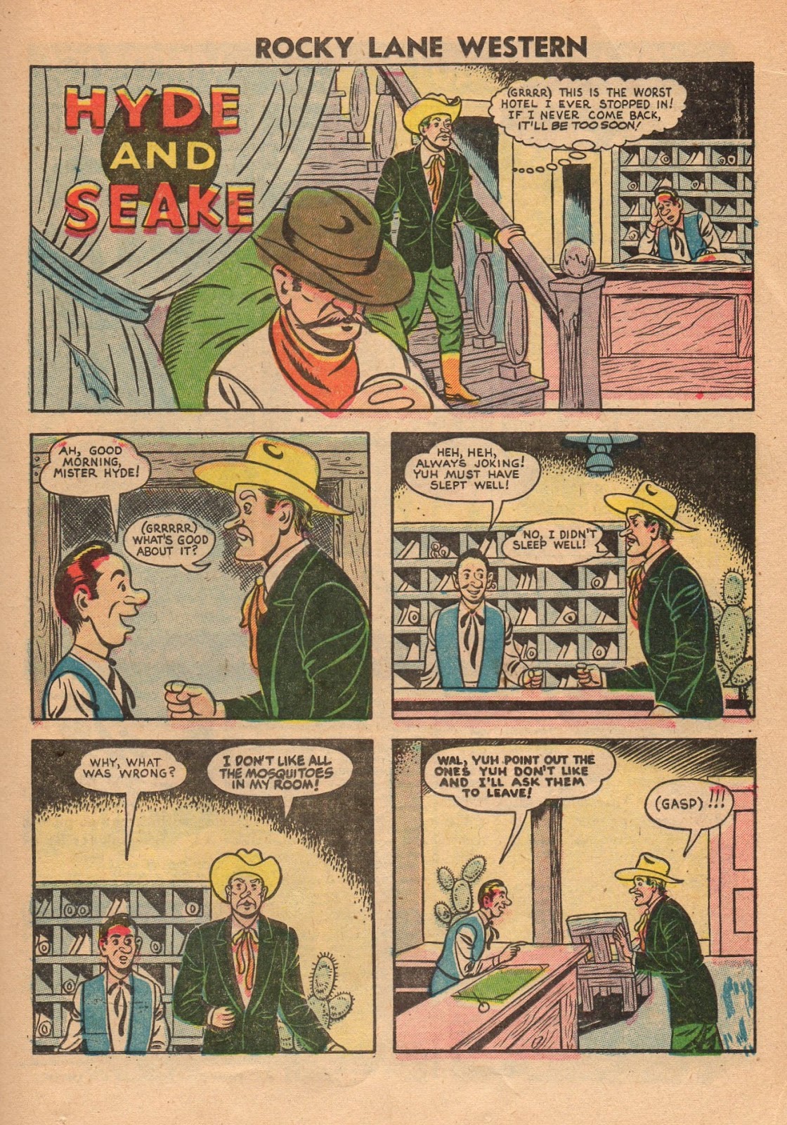 Rocky Lane Western (1954) issue 69 - Page 21