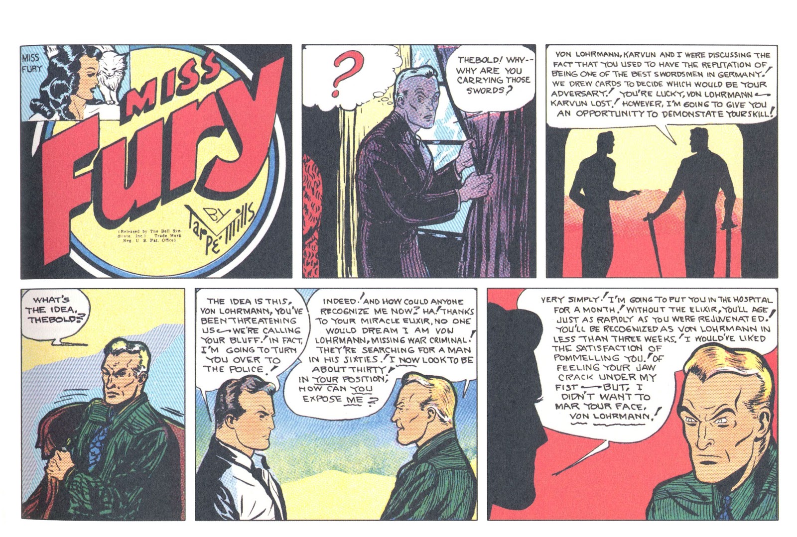Miss Fury Sensational Sundays 1944-1949 issue TPB (Part 2) - Page 101