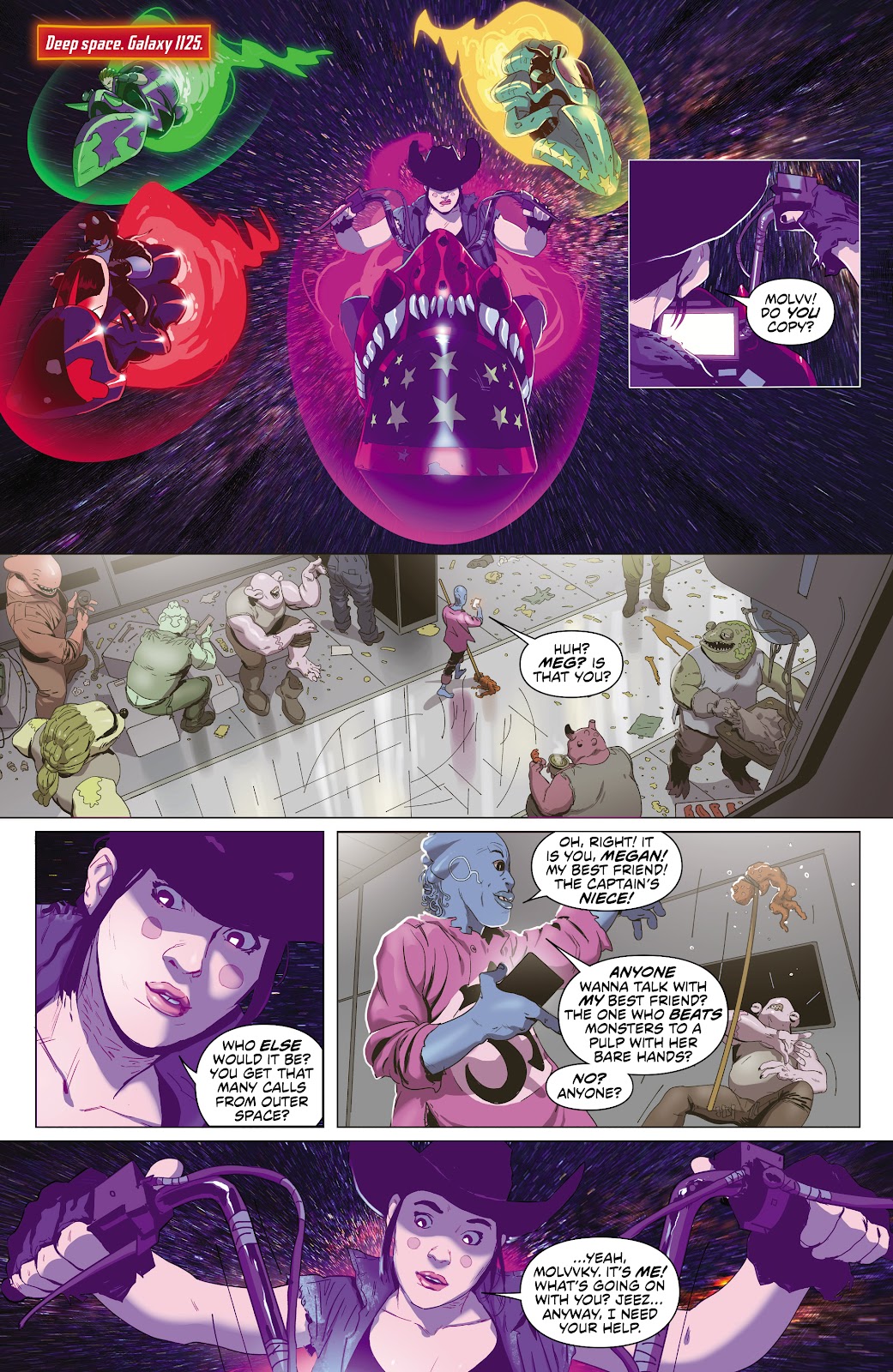 Machine Girl & the Space Hell Engels issue 3 - Page 3