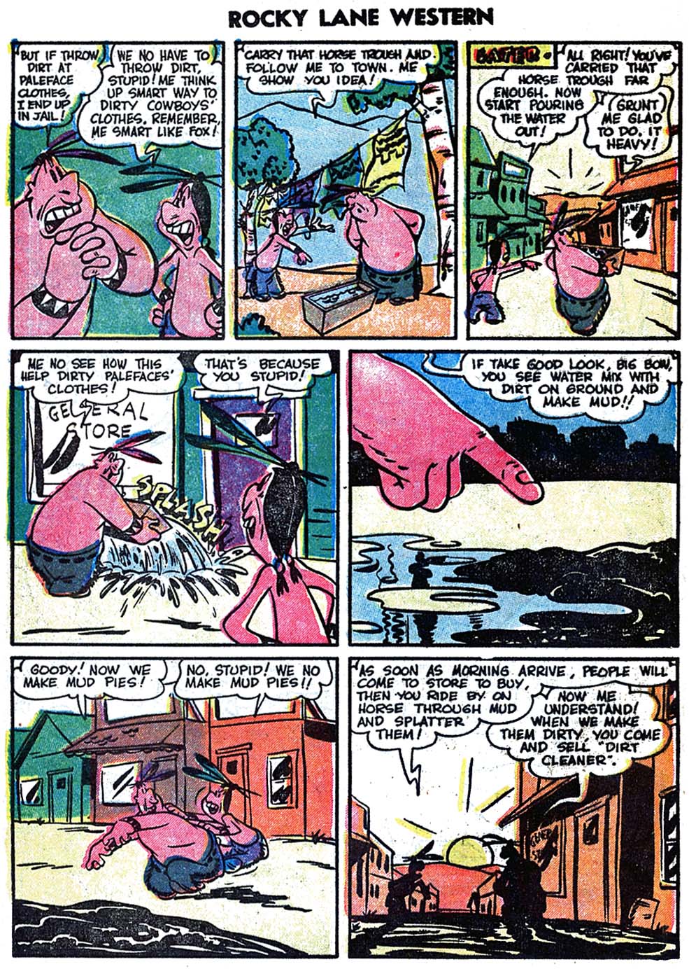 Rocky Lane Western (1954) issue 60 - Page 19