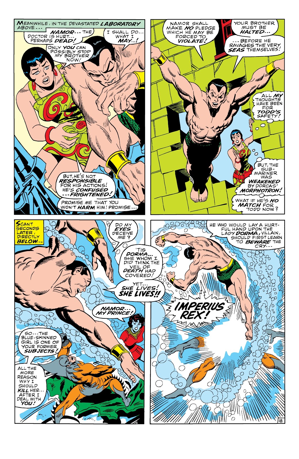 Namor, The Sub-Mariner Epic Collection: Enter The Sub-Mariner issue Who Strikes For Atlantis (Part 1) - Page 44