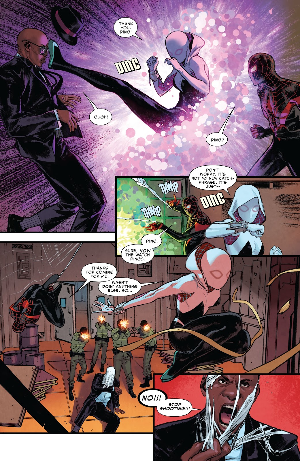 Spider-Gwen: Ghost-Spider Modern Era Epic Collection: Edge of Spider-Verse issue Weapon of Choice (Part 2) - Page 29