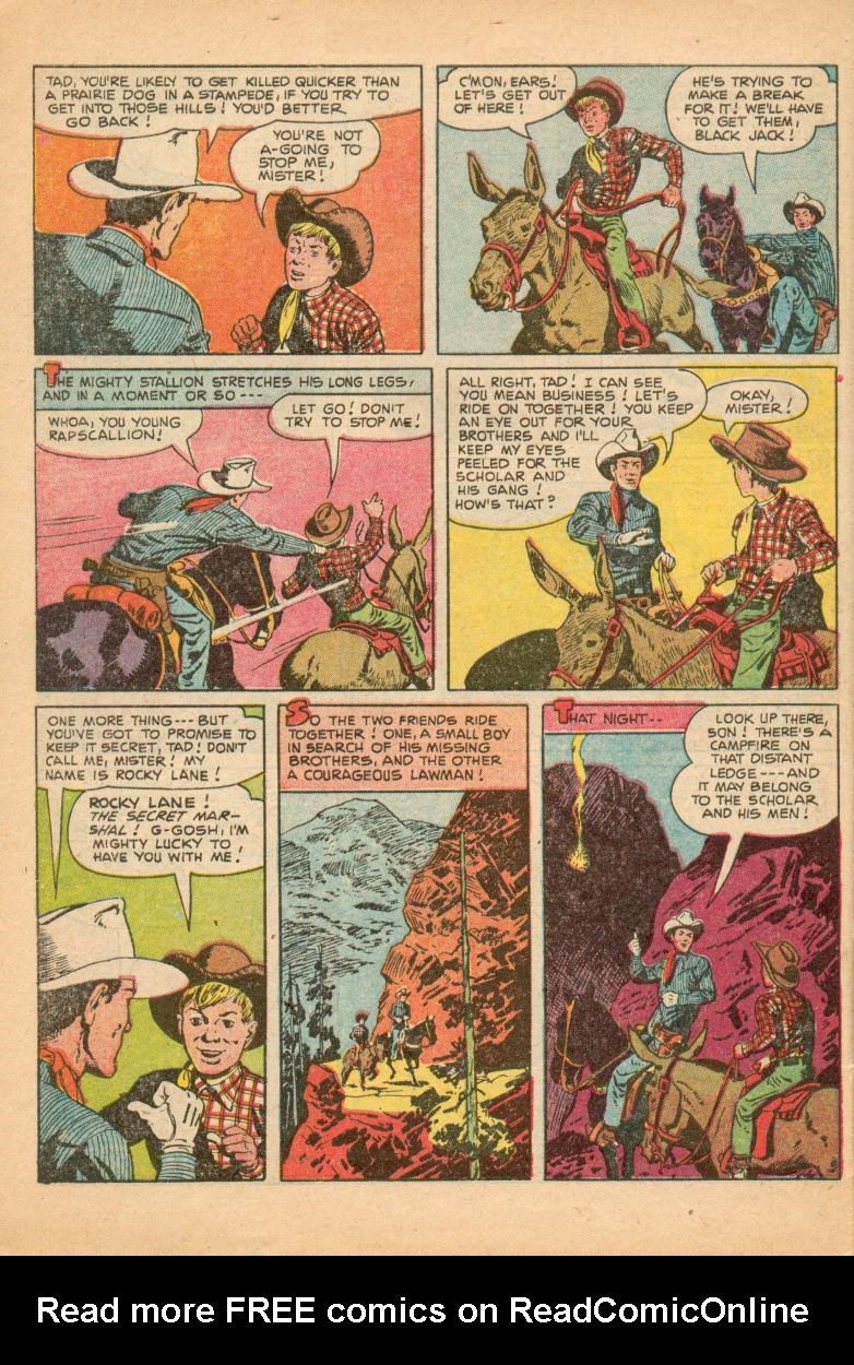 Rocky Lane Western (1954) issue 65 - Page 6