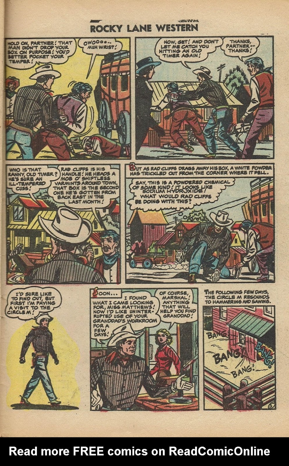 Rocky Lane Western (1954) issue 61 - Page 29