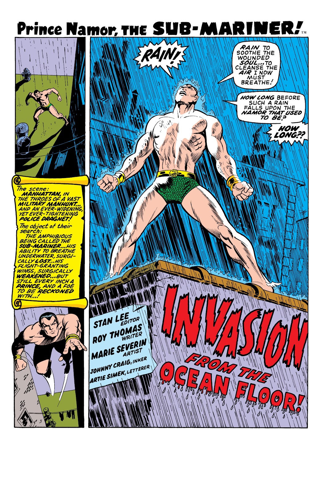 Namor, The Sub-Mariner Epic Collection: Enter The Sub-Mariner issue Who Strikes For Atlantis (Part 2) - Page 128