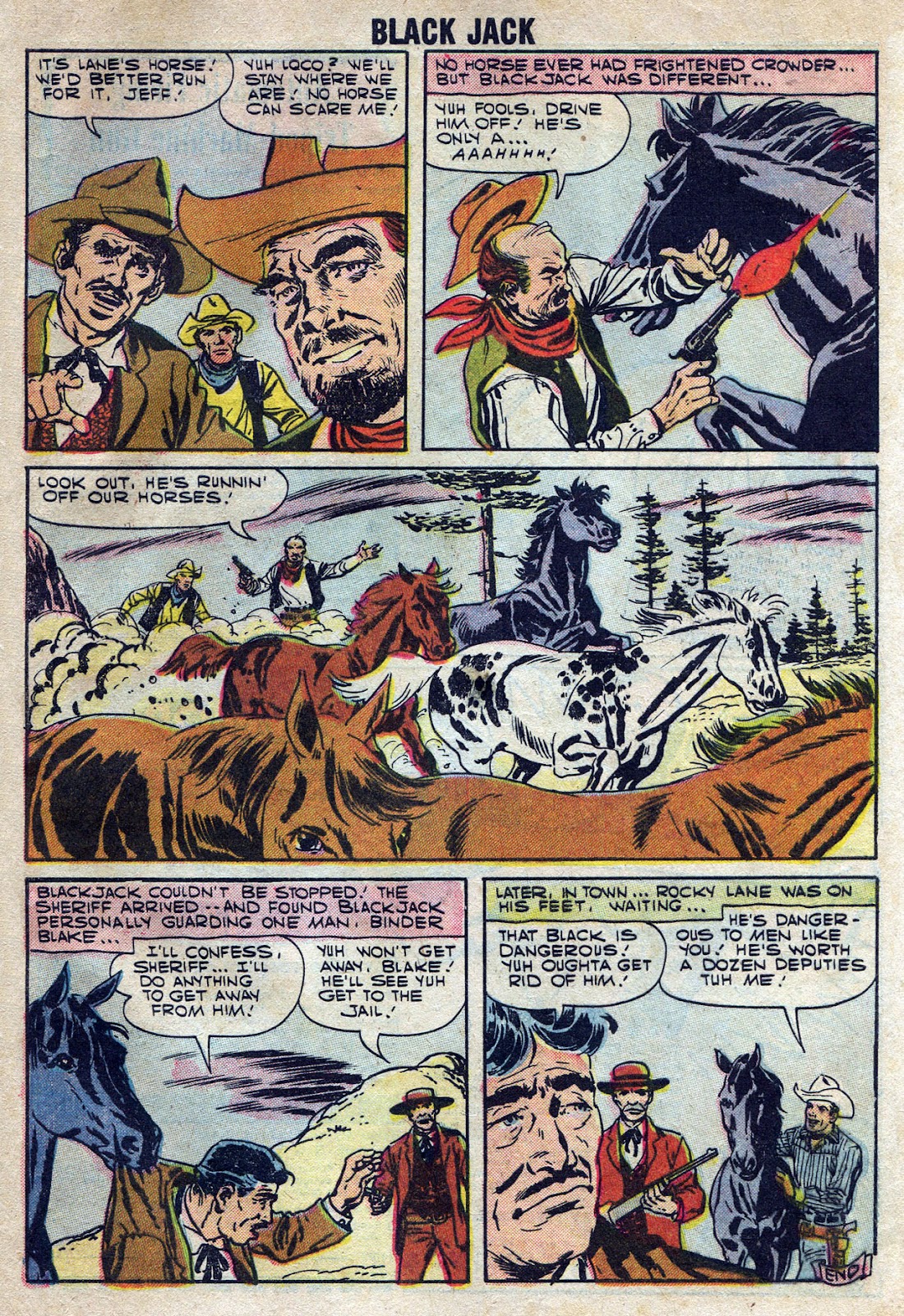 Rocky Lane Western (1954) issue 84 - Page 33