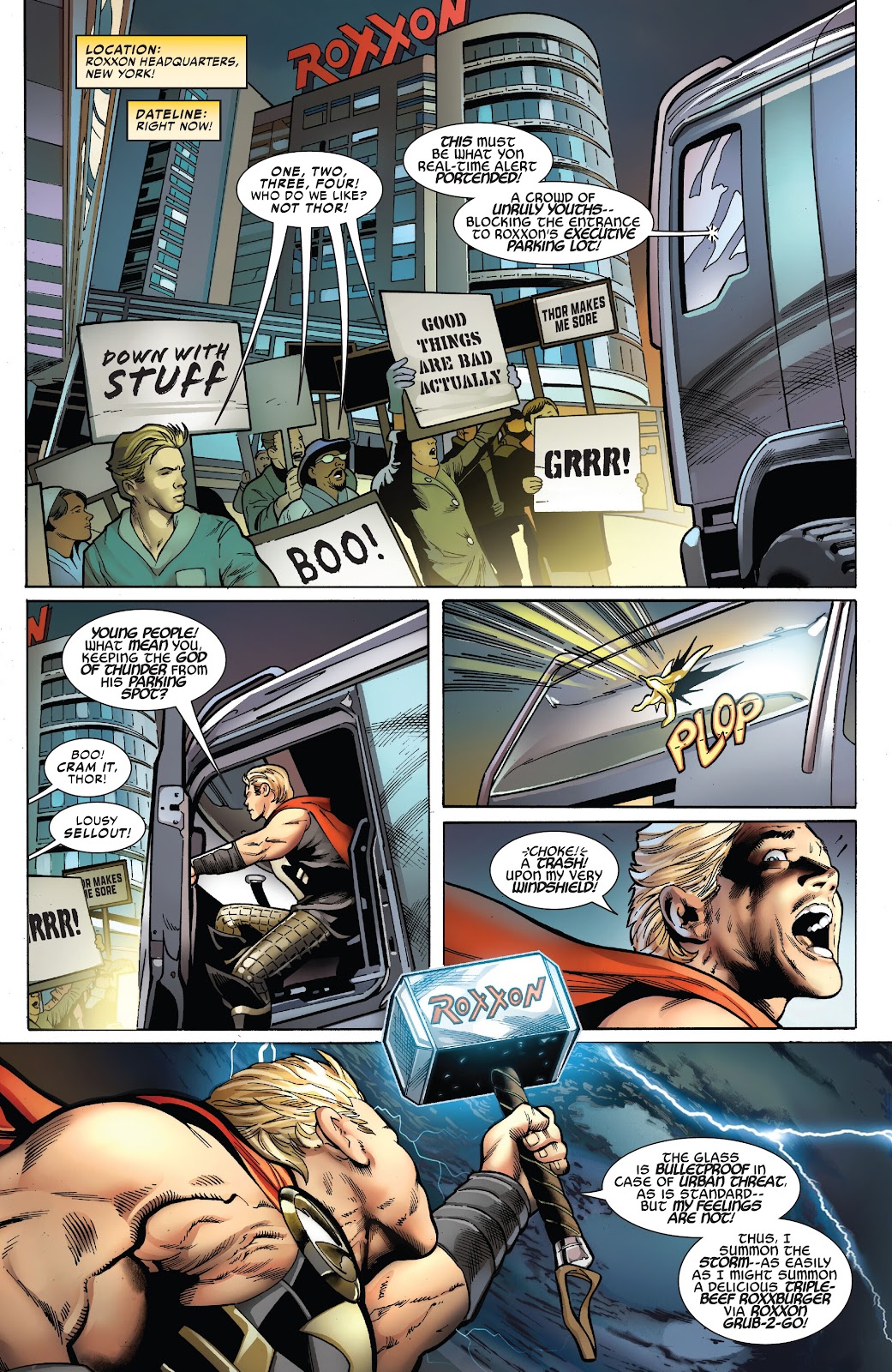 Roxxon Presents Thor issue Full - Page 8