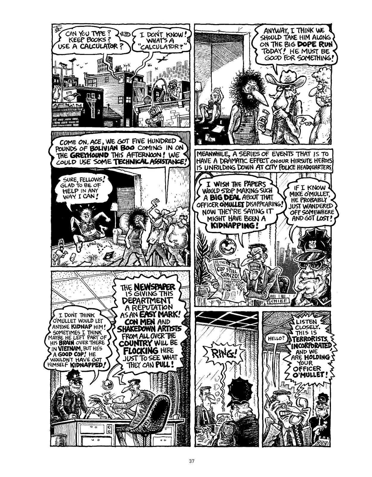 The Fabulous Furry Freak Brothers: In the 21st Century and Other Follies issue Grass Roots and Other Follies - Page 44