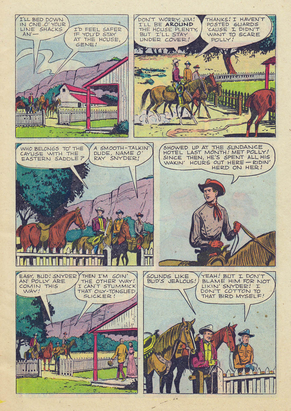 Gene Autry Comics (1946) issue 39 - Page 7