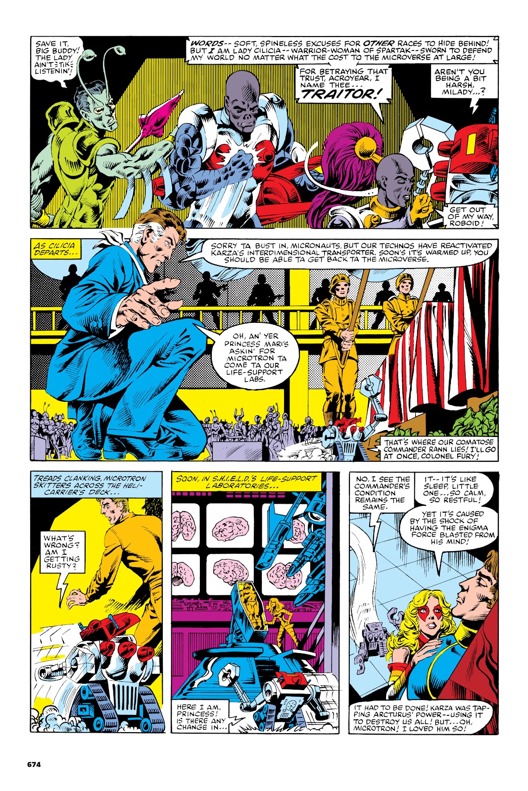 Micronauts: The Original Marvel Years Omnibus issue TPB (Part 3) - Page 181