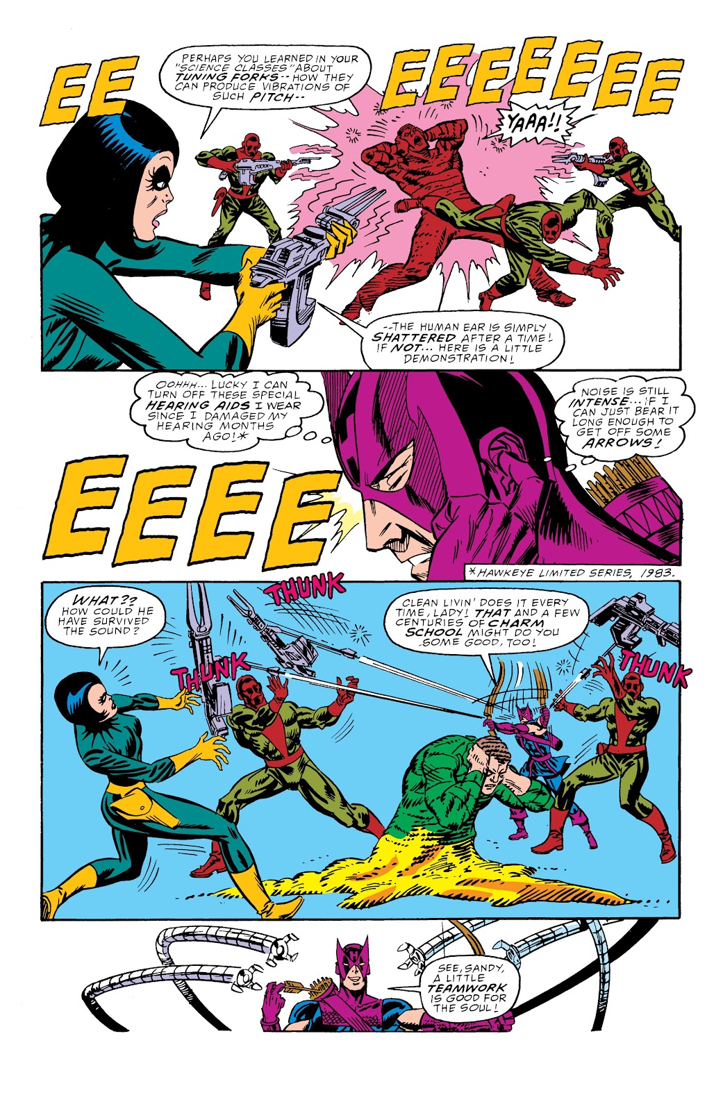 Hawkeye Epic Collection: The Avenging Archer issue The Way of the Arrow (Part 2) - Page 124