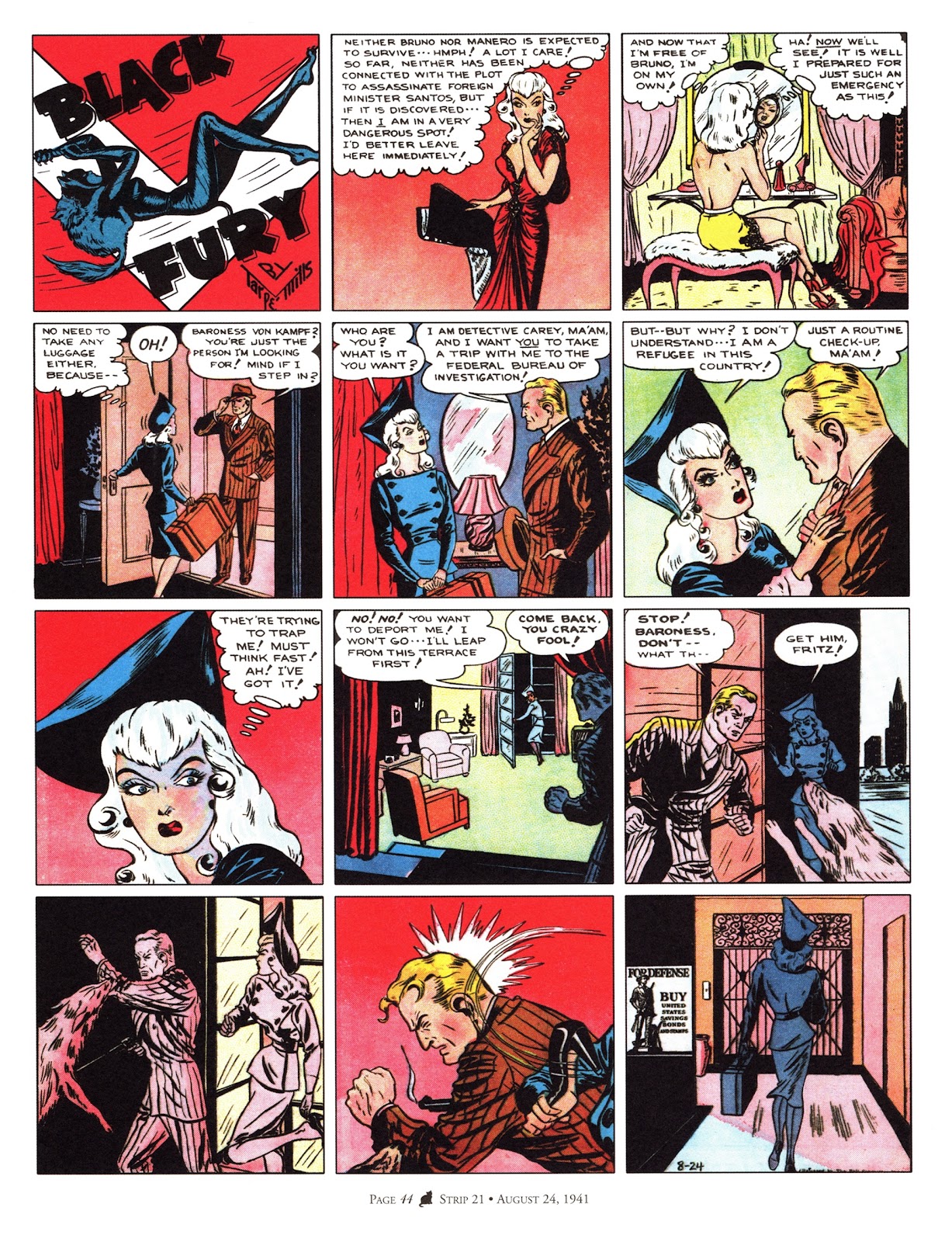 Miss Fury: Sensational Sundays 1941-1944 issue TPB - Page 52