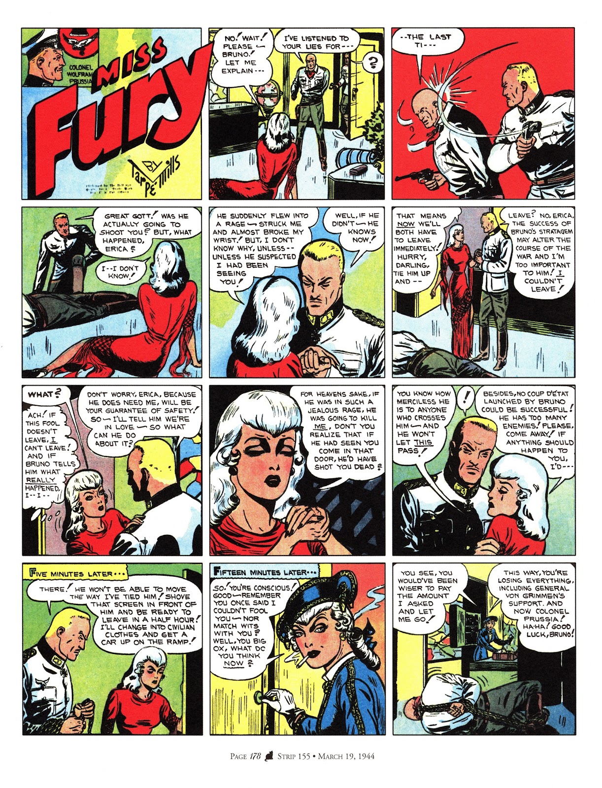 Miss Fury: Sensational Sundays 1941-1944 issue TPB - Page 186