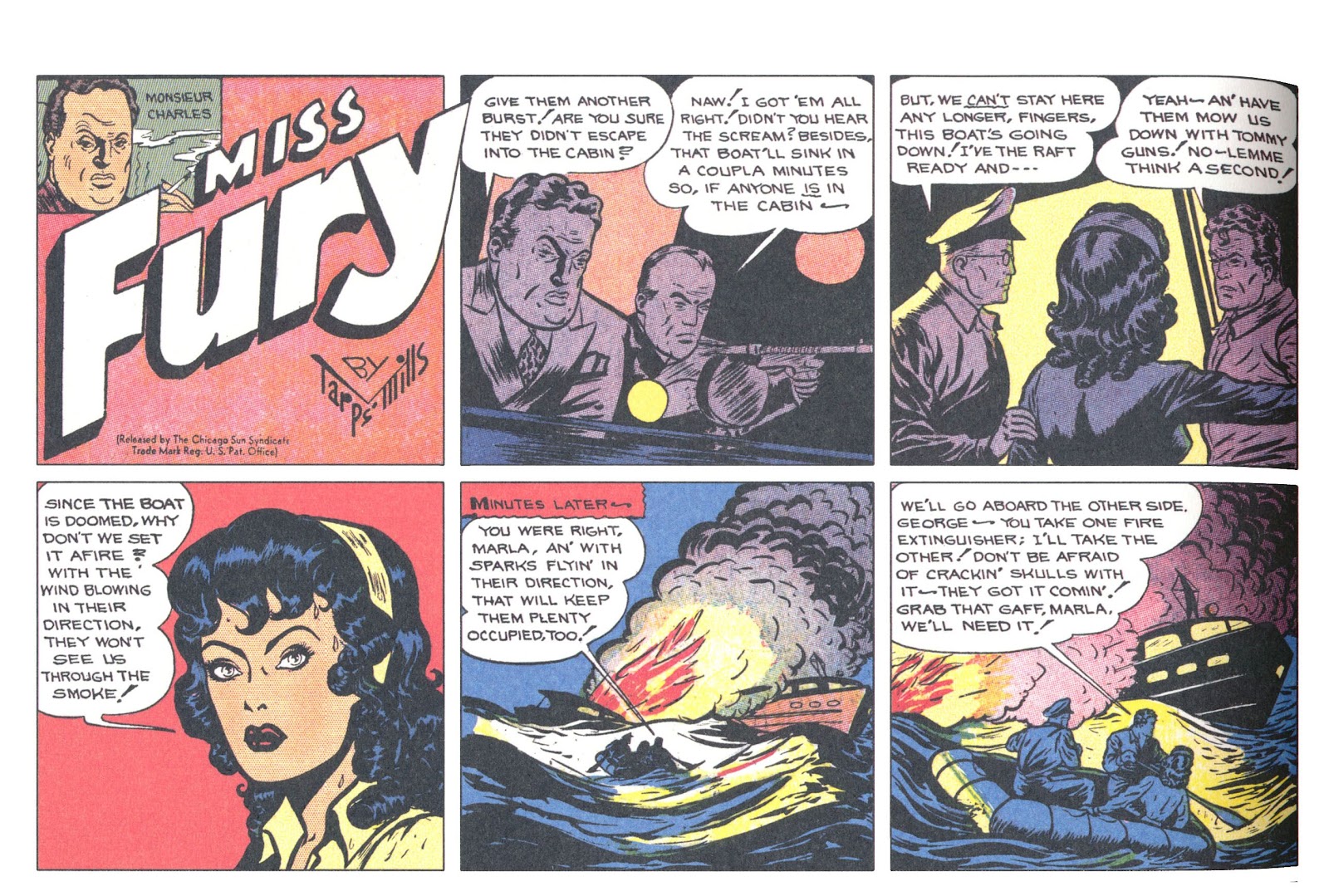 Miss Fury Sensational Sundays 1944-1949 issue TPB (Part 2) - Page 7