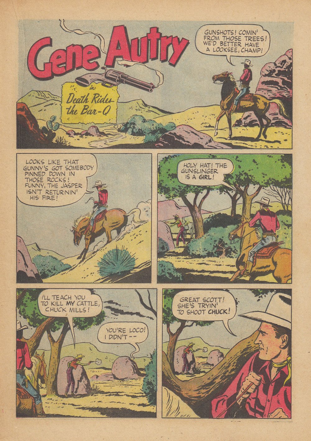 Gene Autry Comics (1946) issue 78 - Page 27