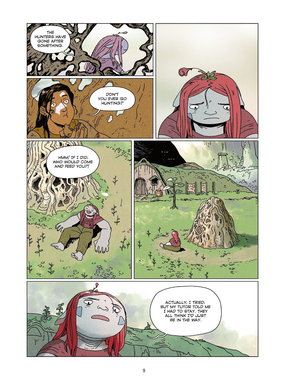 Hana and Taru: The Forest Giants issue TPB (Part 1) - Page 9