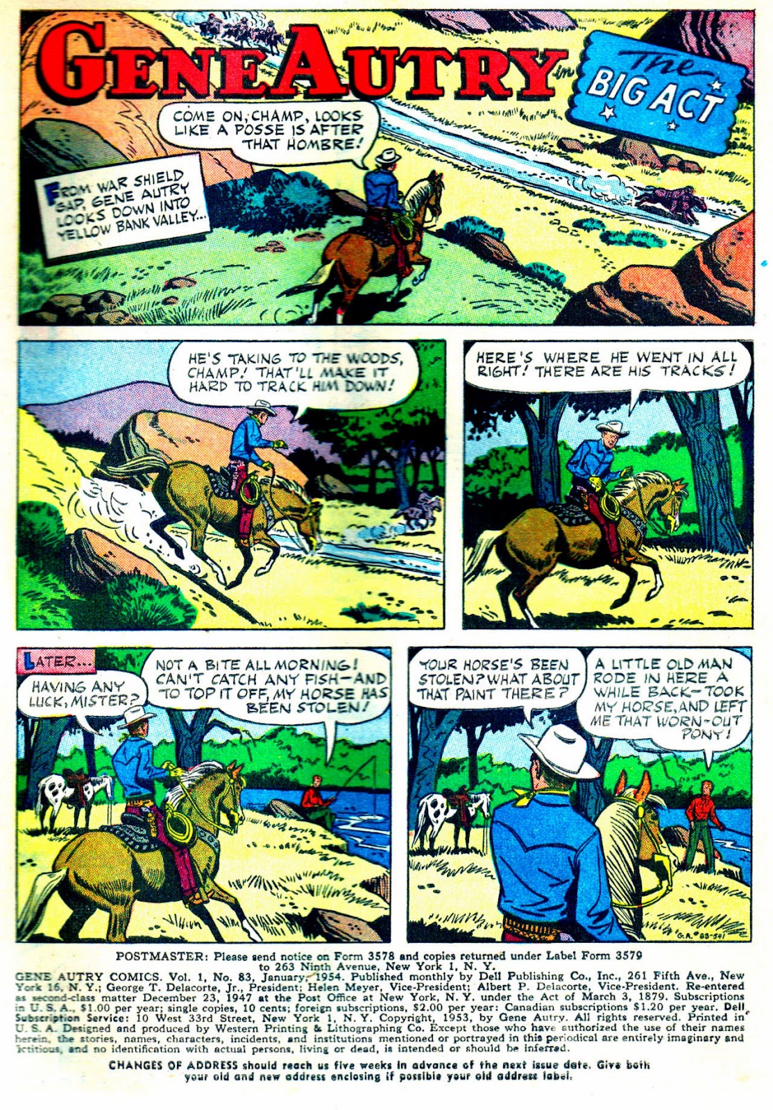 Gene Autry Comics (1946) issue 83 - Page 3