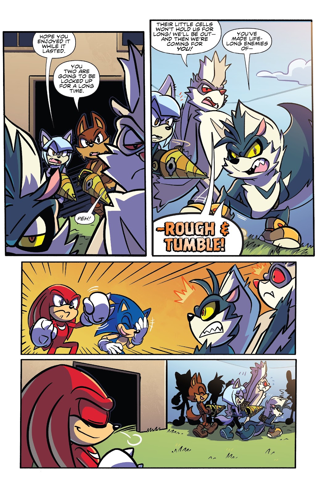 Sonic the Hedgehog: Knuckles' Greatest Hits issue TPB - Page 22