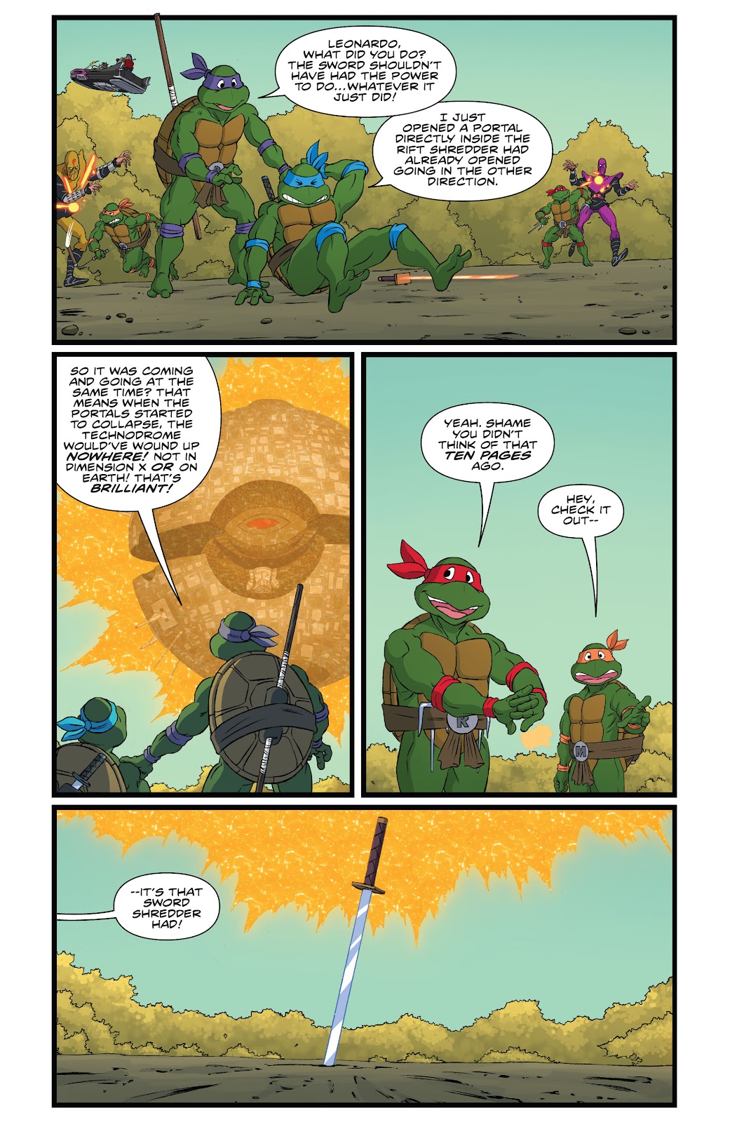 Teenage Mutant Ninja Turtles: Saturday Morning Adventures Continued issue 11 - Page 19