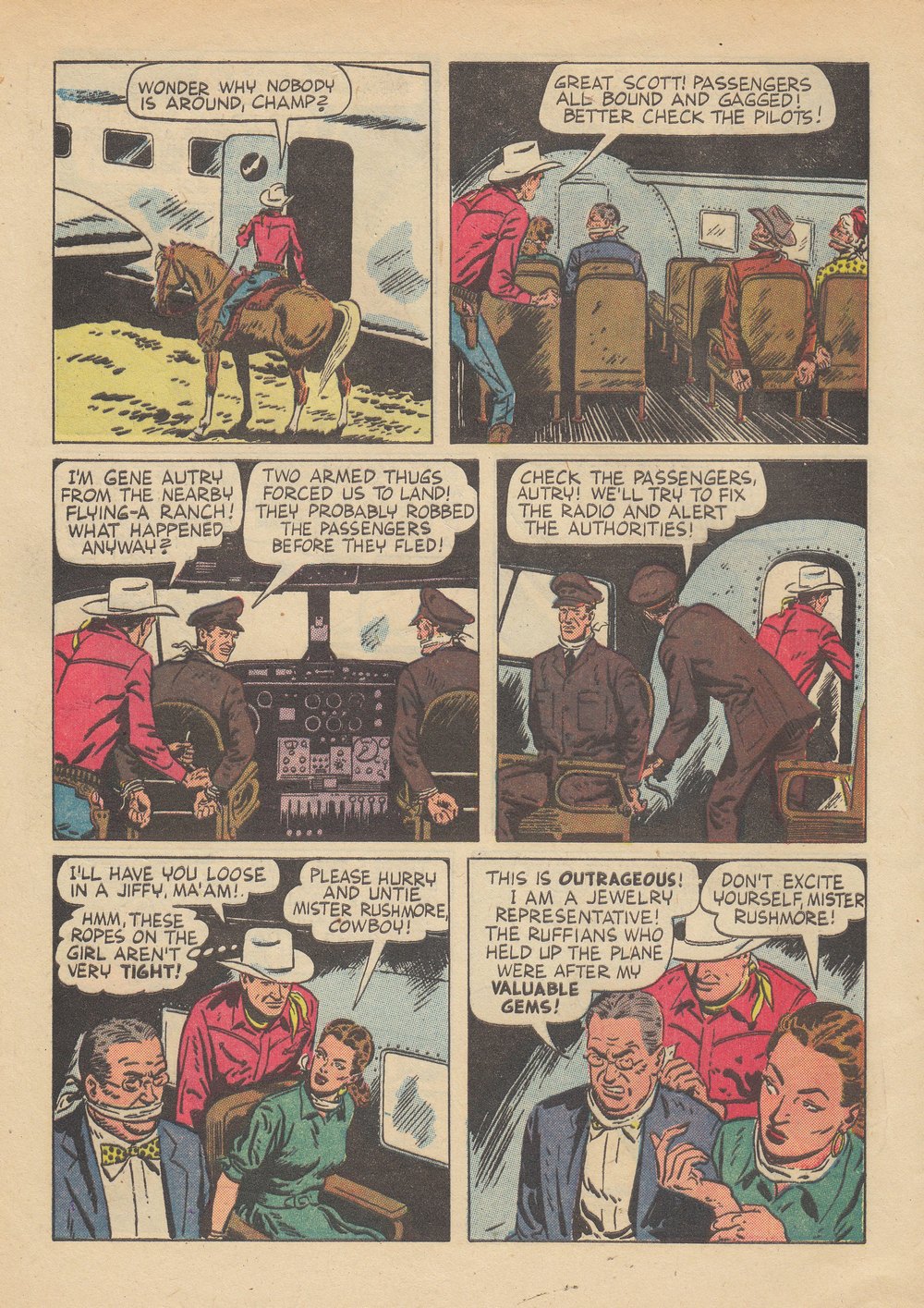 Gene Autry Comics (1946) issue 100 - Page 8