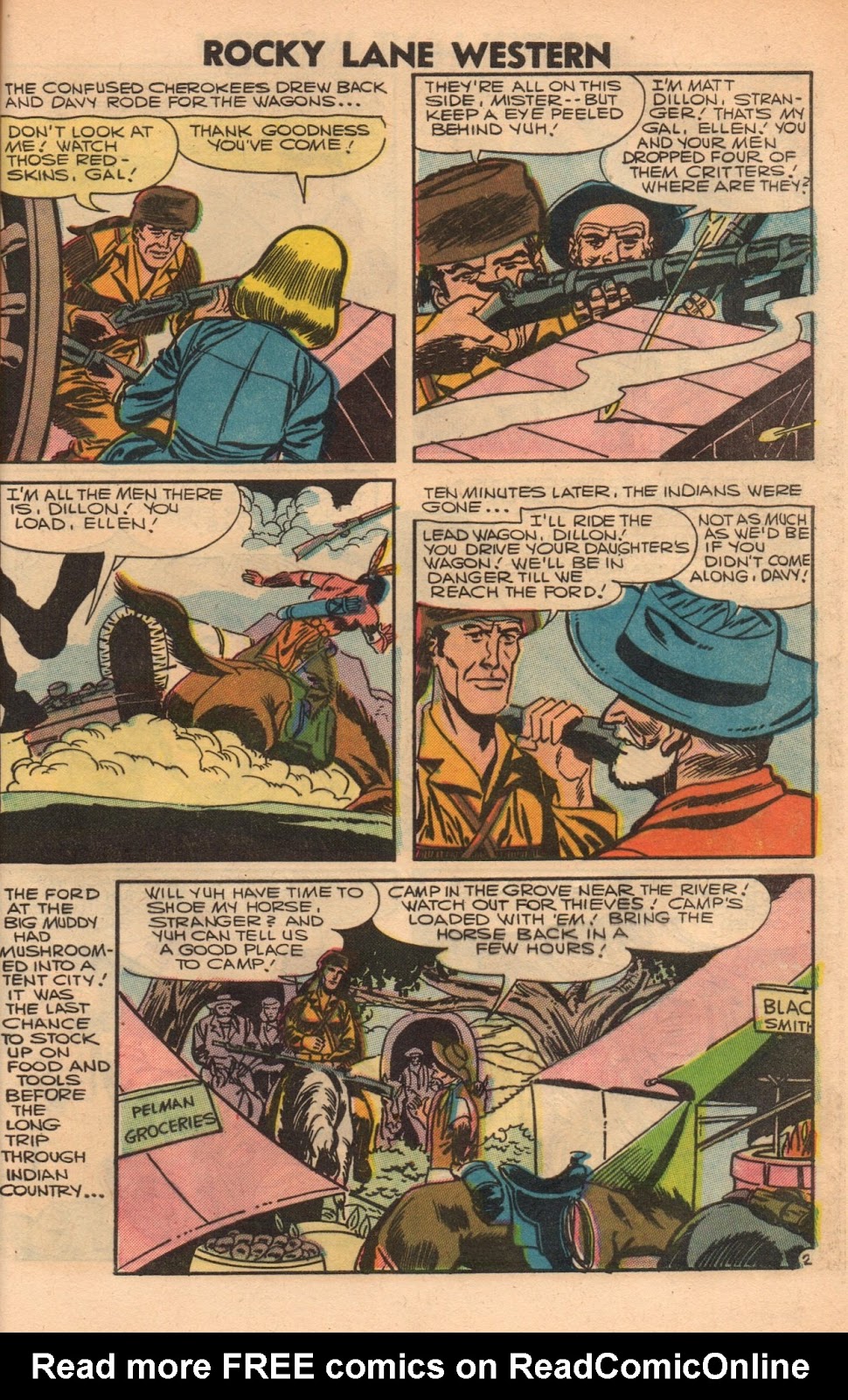 Rocky Lane Western (1954) issue 79 - Page 55