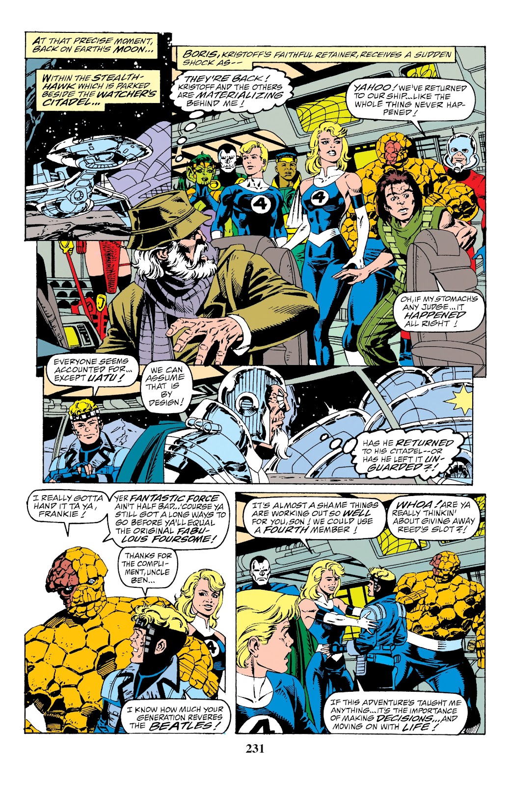 Fantastic Four Epic Collection issue Atlantis Rising (Part 1) - Page 228