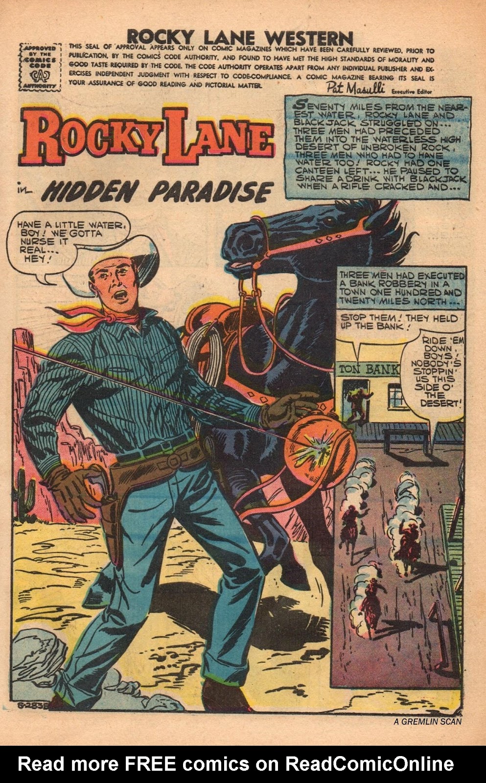 Rocky Lane Western (1954) issue 79 - Page 3