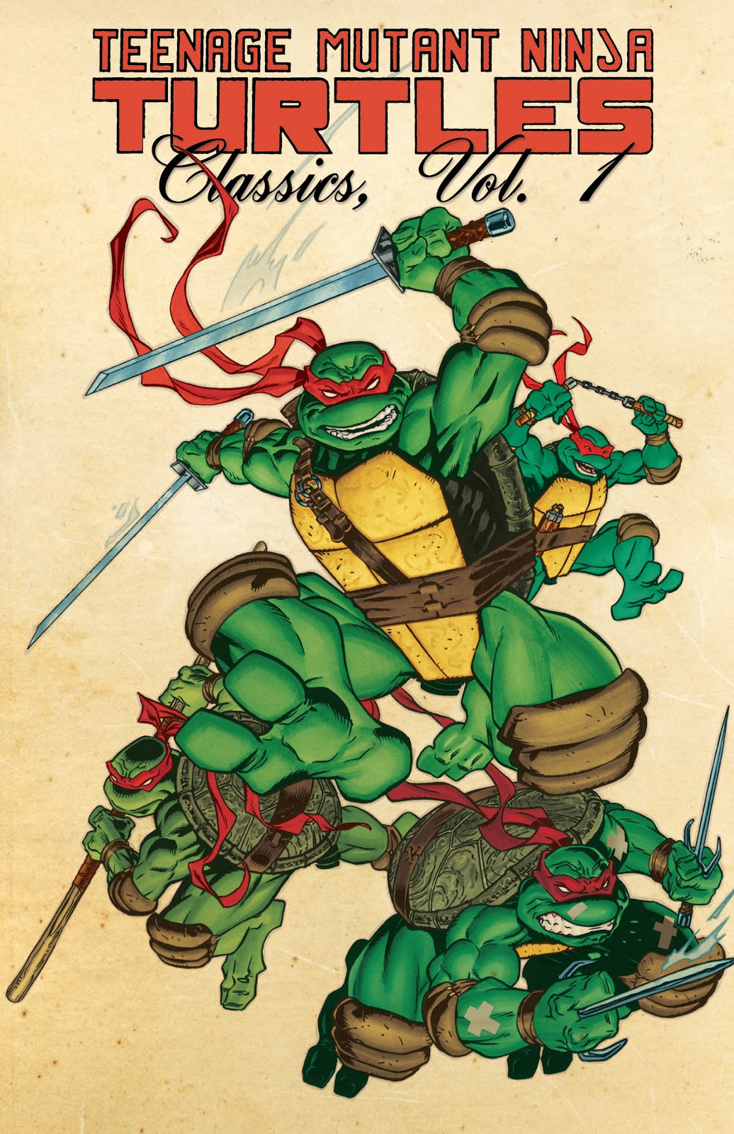 Teenage Mutant Ninja Turtles Classics issue Vol. 1 - Page 1