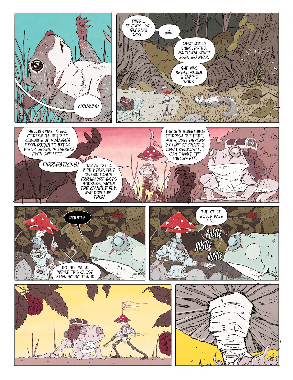 The Mushroom Knight issue TPB - Page 19