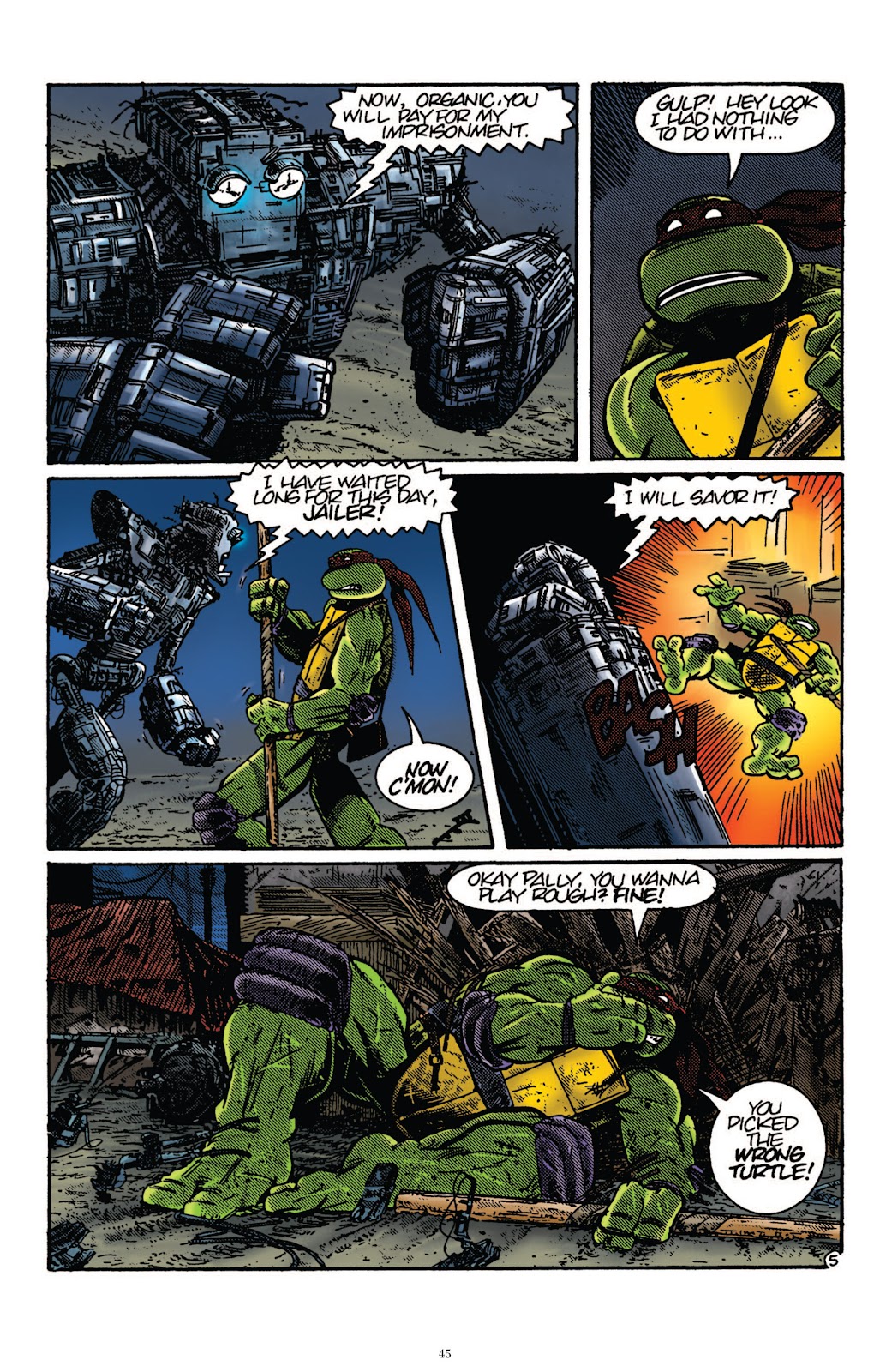 Teenage Mutant Ninja Turtles Classics issue Vol. 1 - Page 45