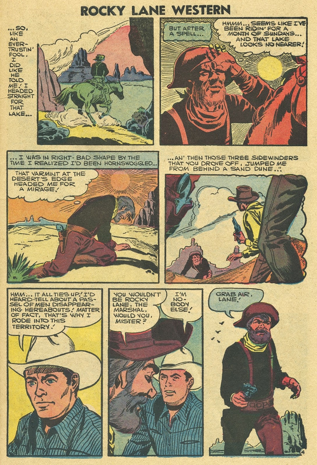 Rocky Lane Western (1954) issue 75 - Page 7