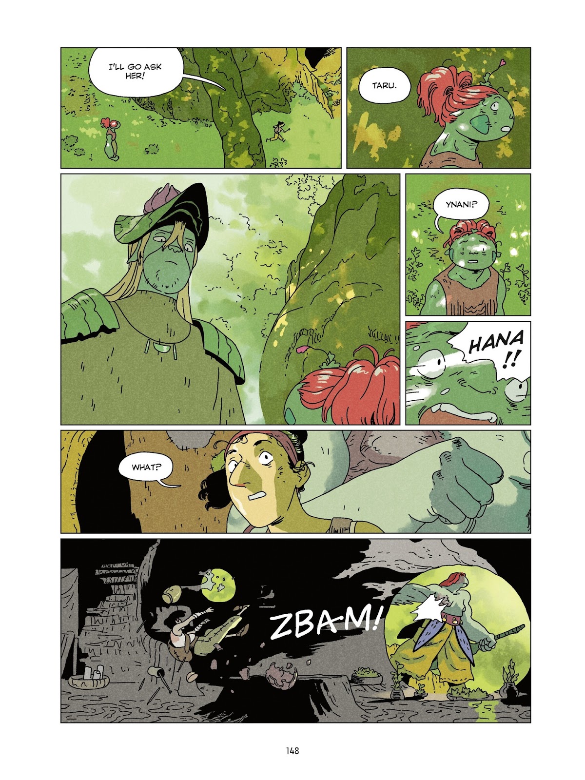 Hana and Taru: The Forest Giants issue TPB (Part 2) - Page 45