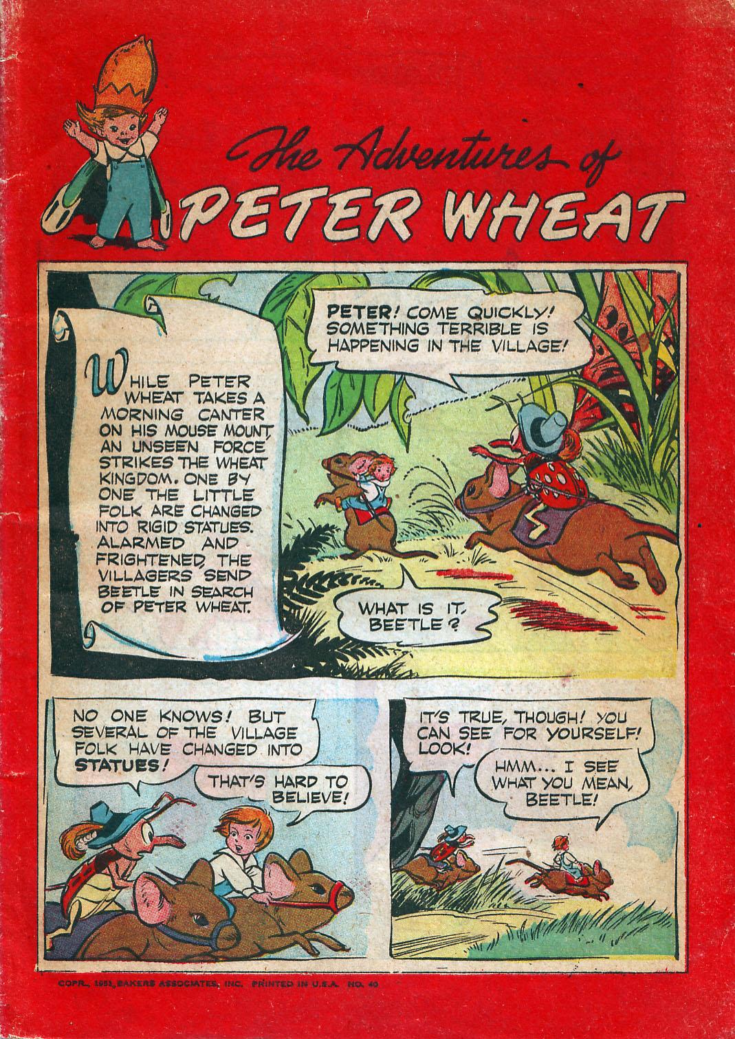 Adventures of Peter Wheat issue 40 - Page 1