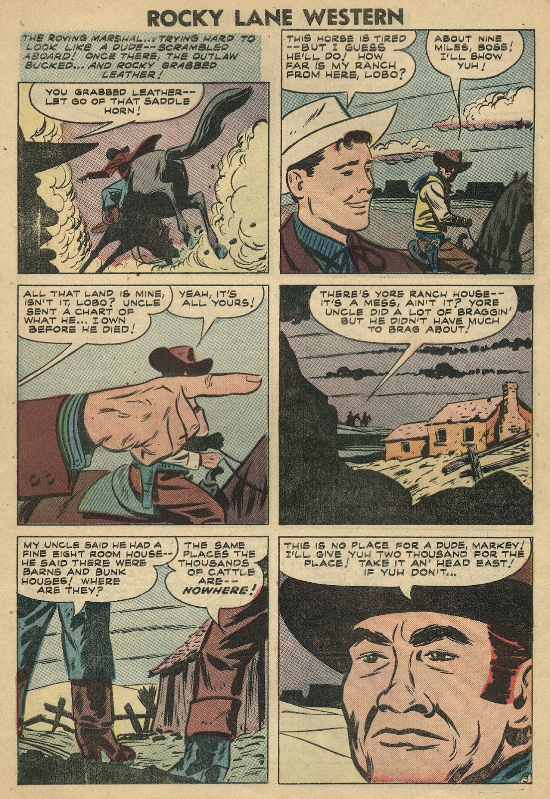 Rocky Lane Western (1954) issue 82 - Page 30