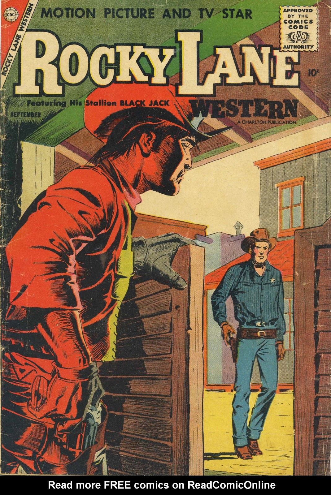 Rocky Lane Western (1954) issue 81 - Page 1
