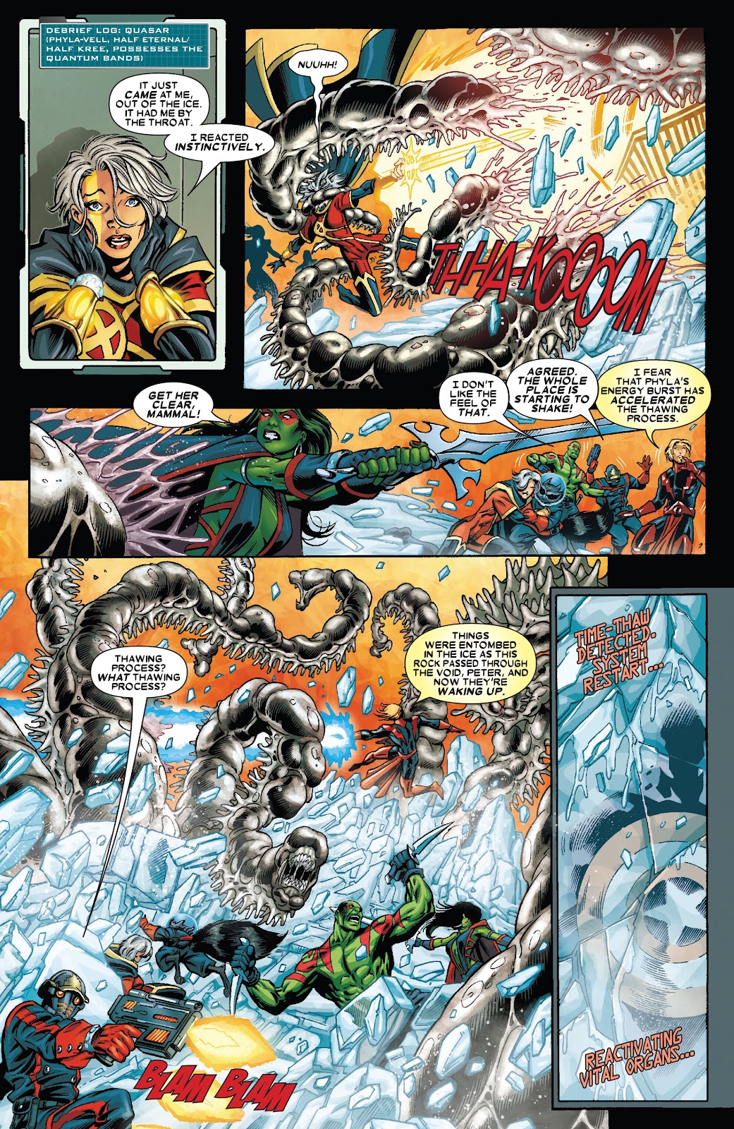 Guardians of the Galaxy Modern Era Epic Collection issue Somebodys Got To Do It (Part 1) - Page 130